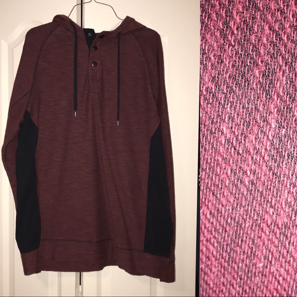 Helix XL Red and Black Hooded Jacket